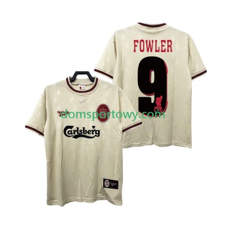 Koszulka Liverpool FOWLER 9 Retro Wyjazdowe Koszulki Piłkarskie 1996 1997 Krótki Rękaw